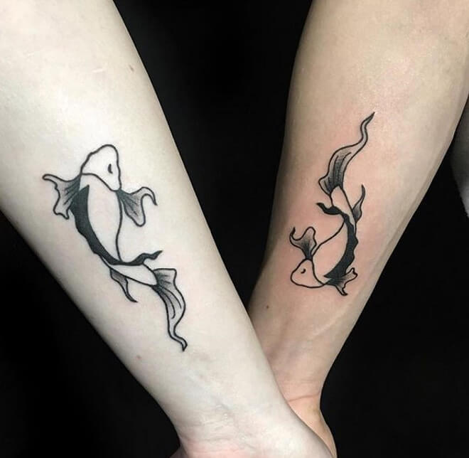 Bromsgrove Couple Tattoo
