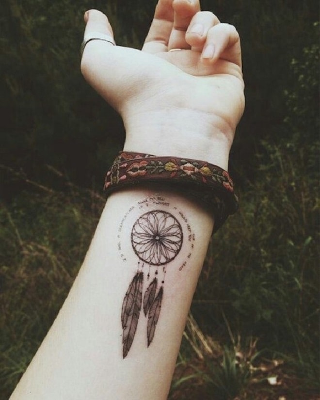 Cute wrist tattoo