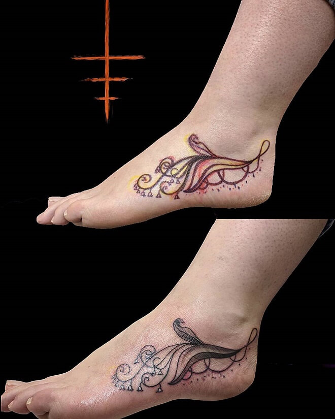 Foot Sisters Tattoos