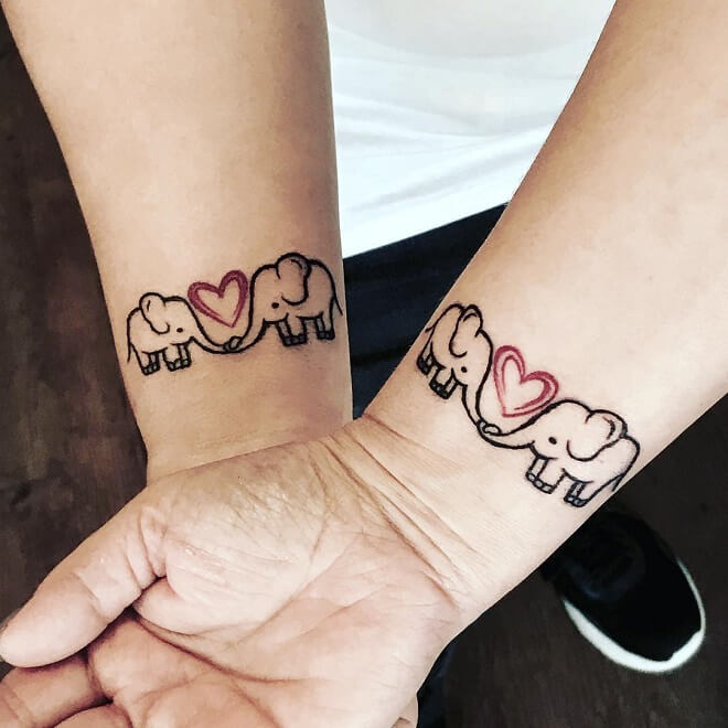Locster Mother Daughter Tattoo