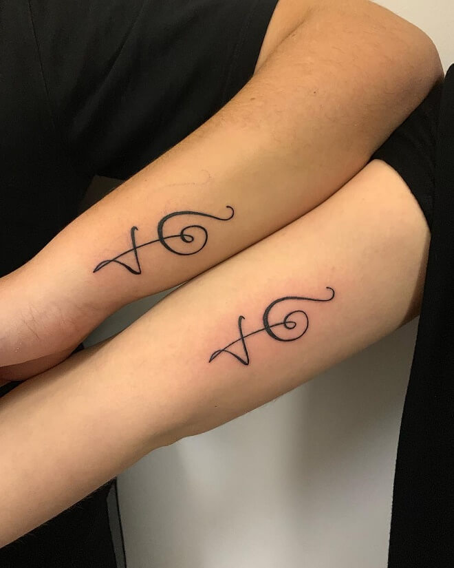 Maxim Couples Tattoo