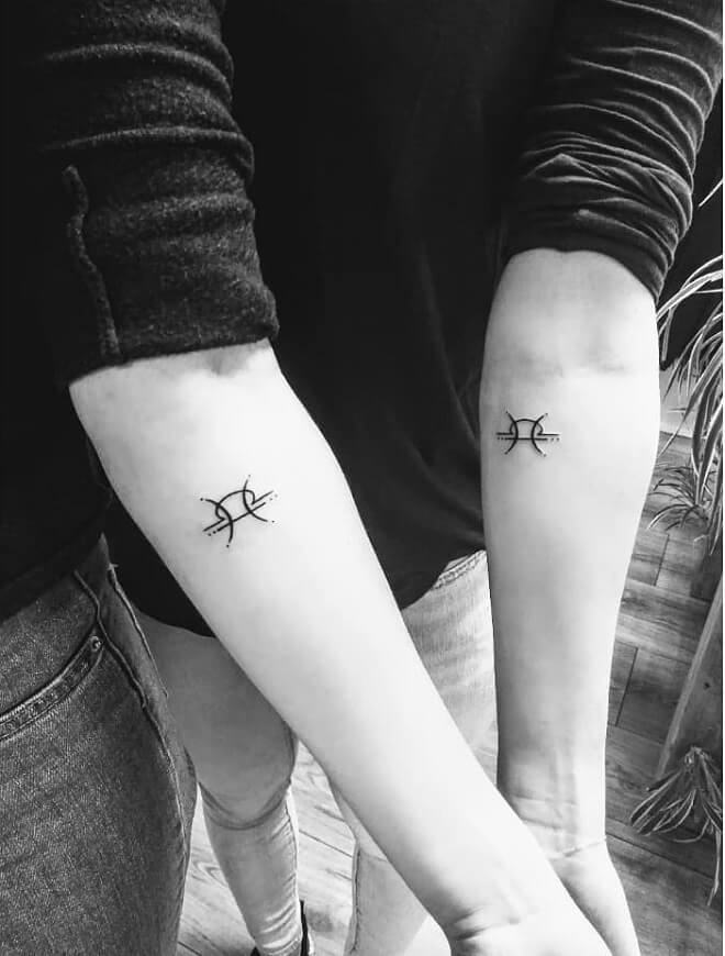 Sister love Tattoo