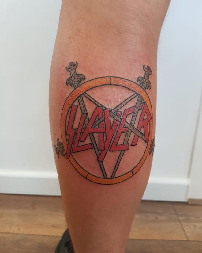 Slayer Traditional Tattoo