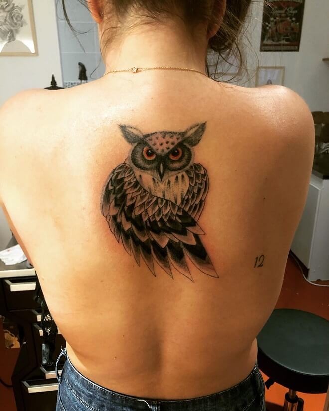 Strong Owl Tattoo