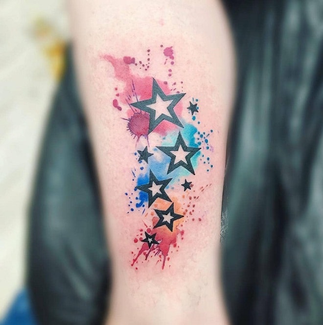 Water Colour Tattoo