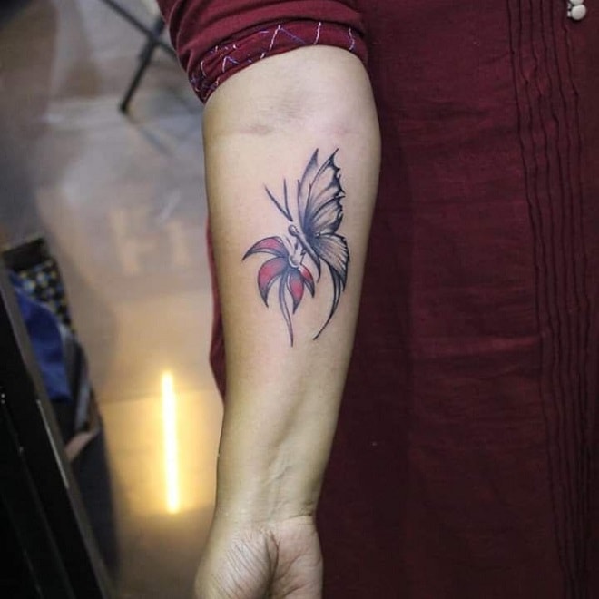 awsome butterfly tattoo