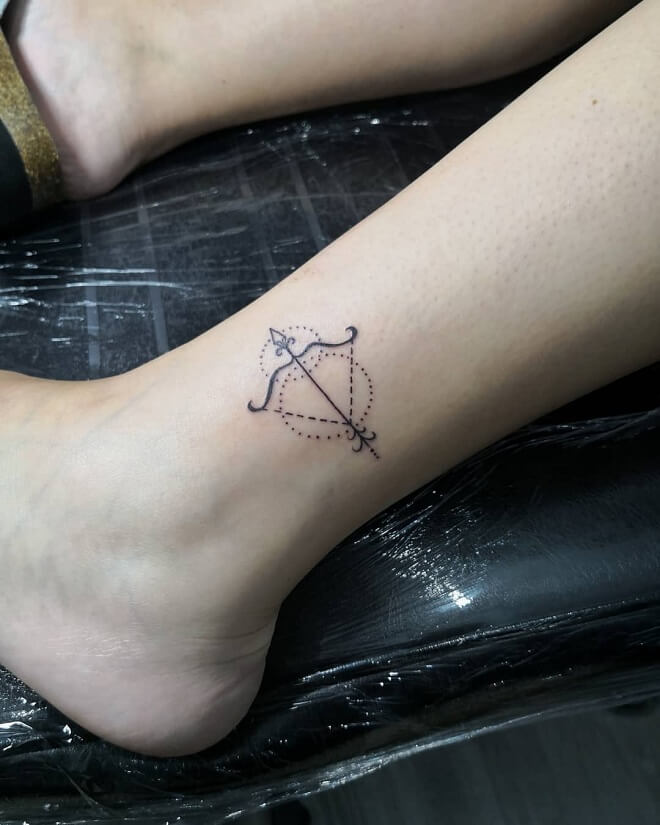 Anchor Capricorn Tattoo