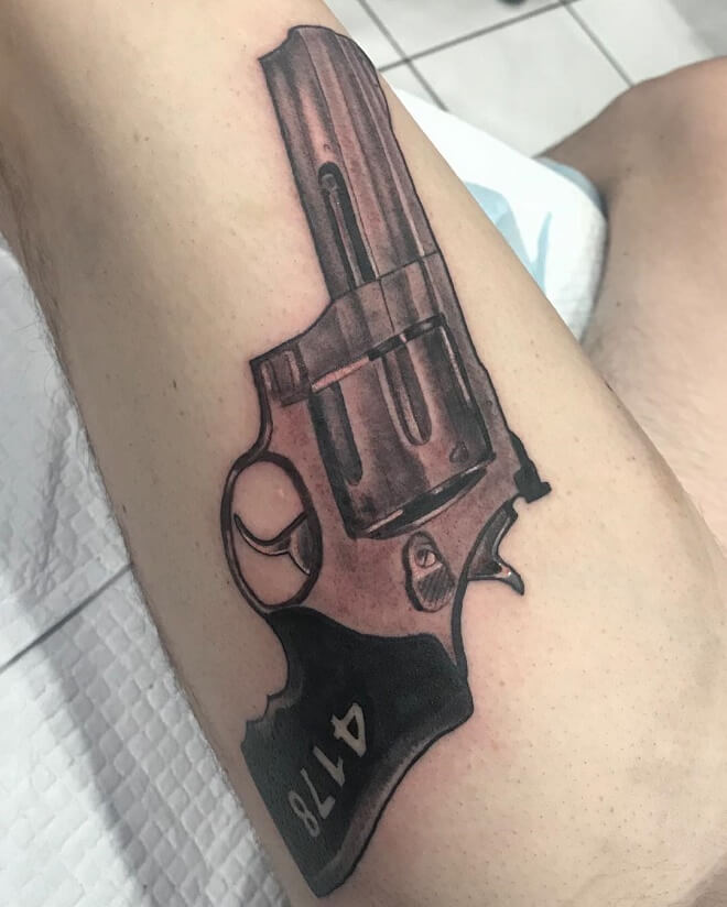 Brisbane Gun Tattoo