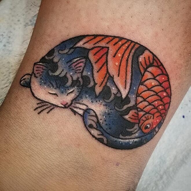 Cat DesignTraditional Tattoo