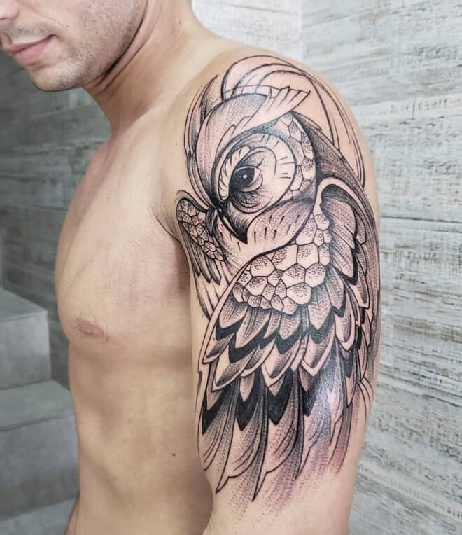 Coruja Owl Tattoo