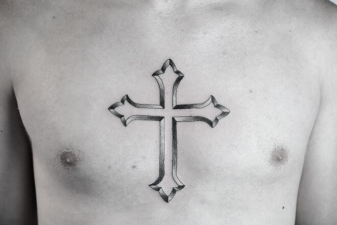 Cross Meaningful Tattoo