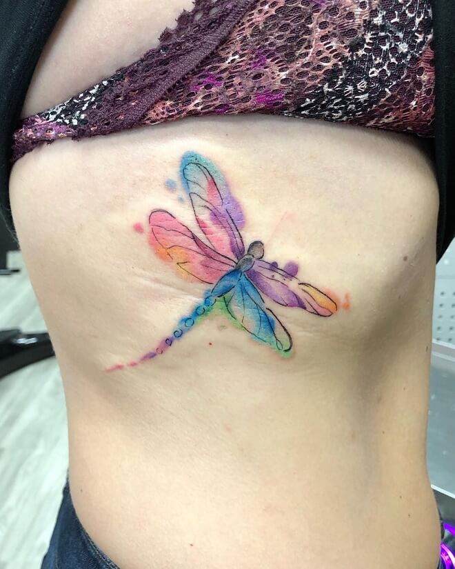 Dragon Fly Meaningful Tattoo