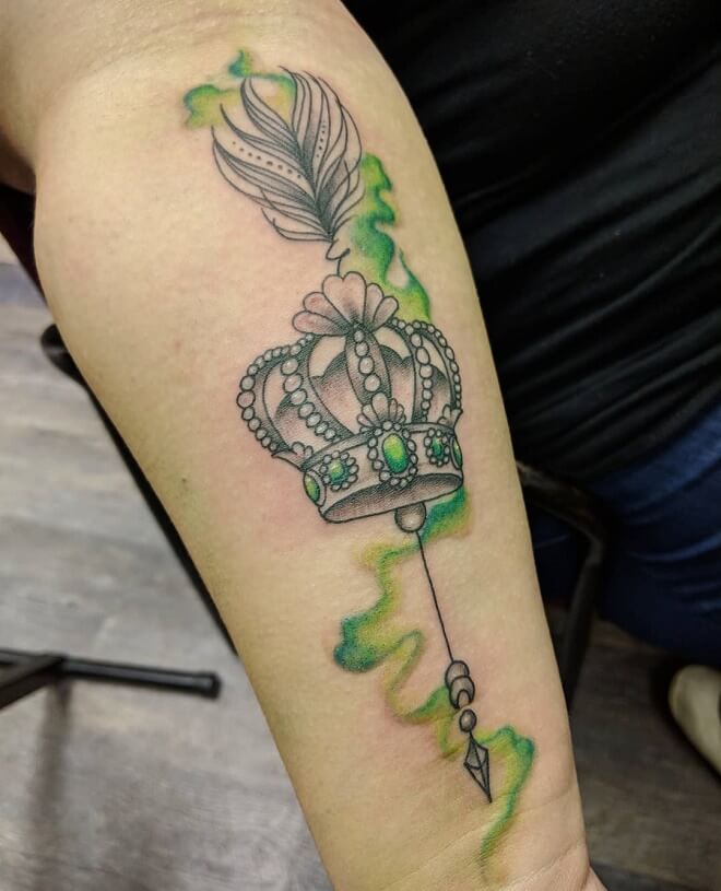 Eternal Ink Crown Tattoo