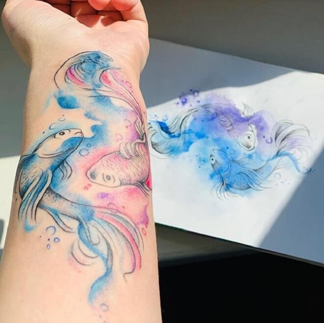 Finest Watercolor Tattoo