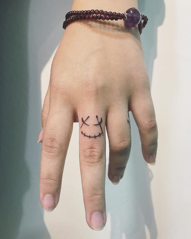 Finger Simple Tattoos