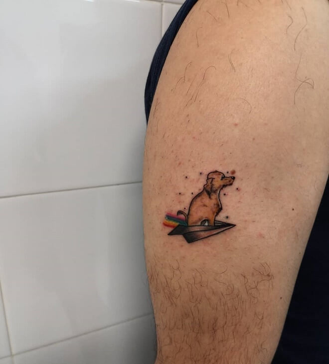 Flying Dog Tattoos