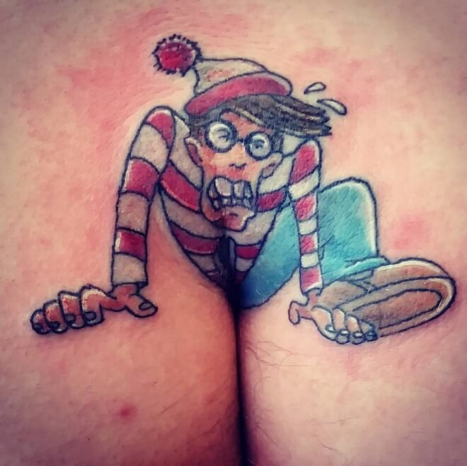 Funny Waldo Tattoo