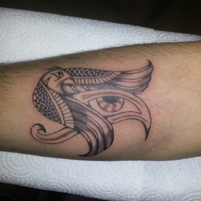 Hand Egyptian Tattoo