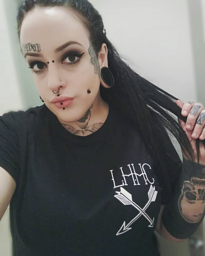 Hardcore Face Tattoo