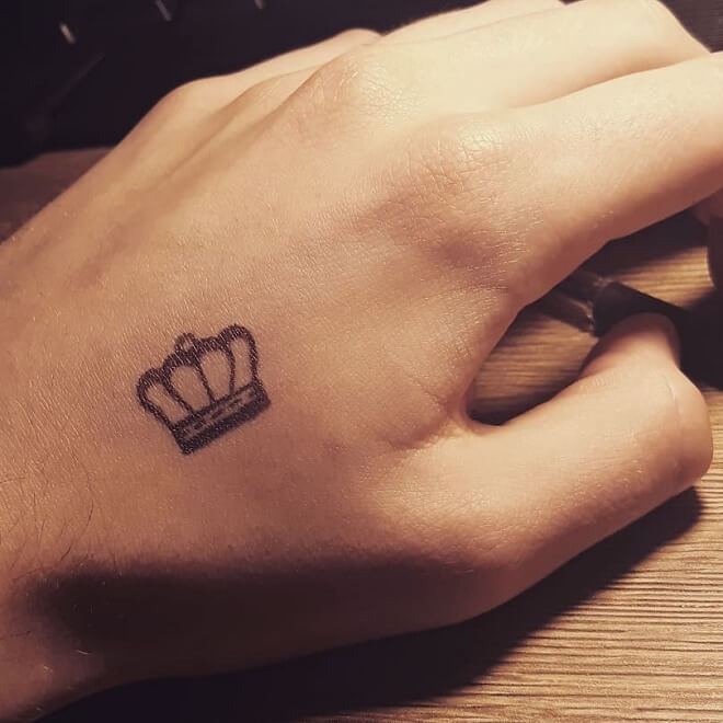 Kingdom Crown Tattoo