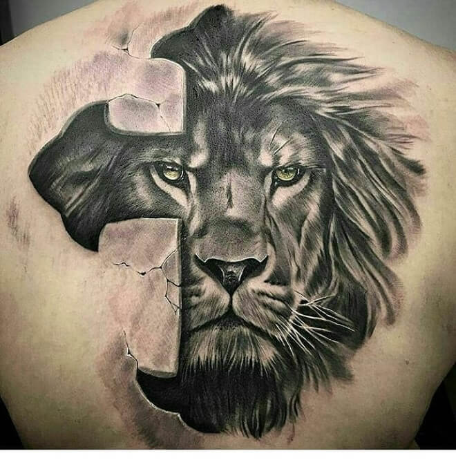 Lion Body Tattoos