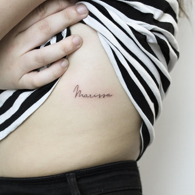 Little Name Tattoos