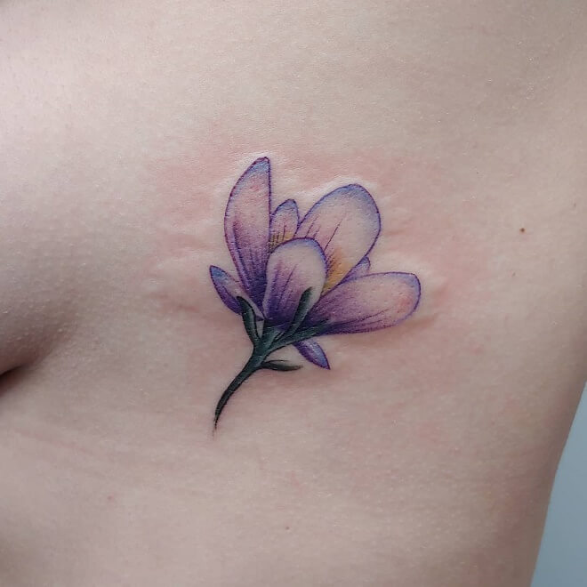 Magnolia Meaningful Tattoo