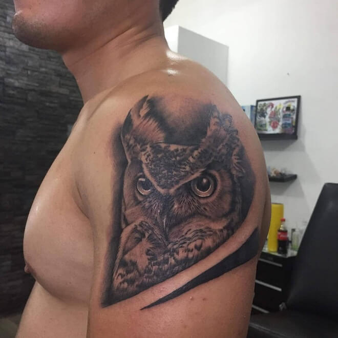 Merida Owl Tattoo
