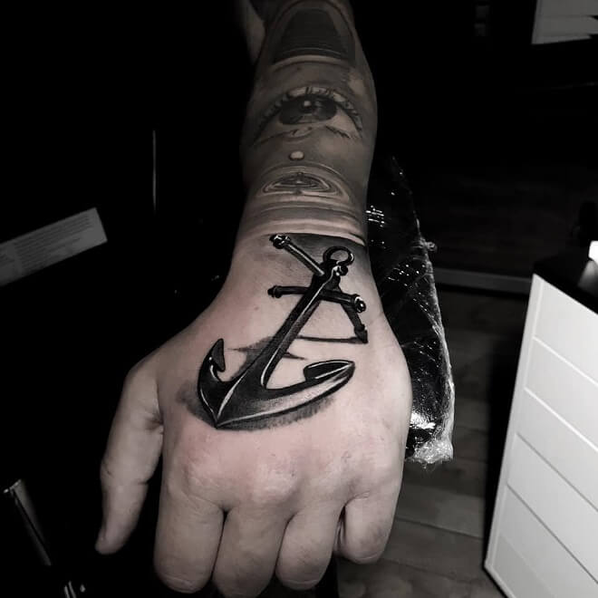 Nast Anchor Tattoos