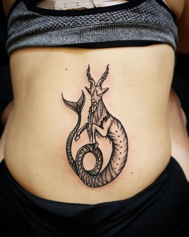 Perrine Capricorn Tattoo