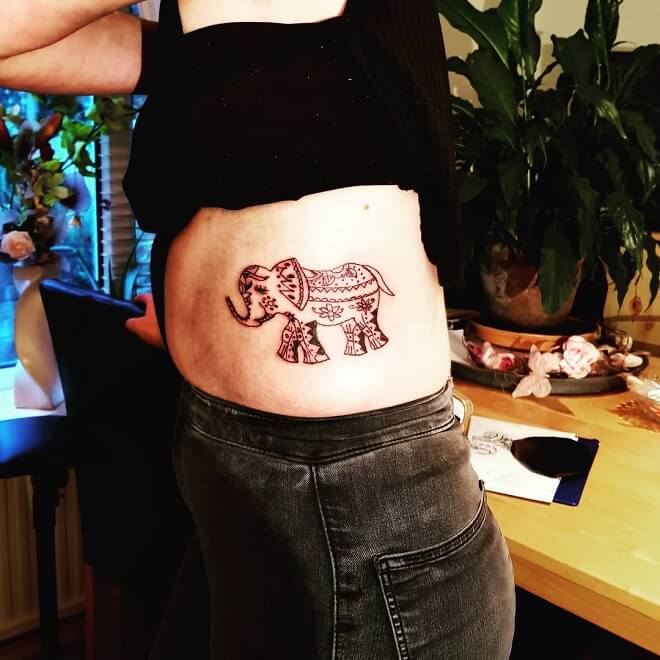 Popular Elephant Tattoo