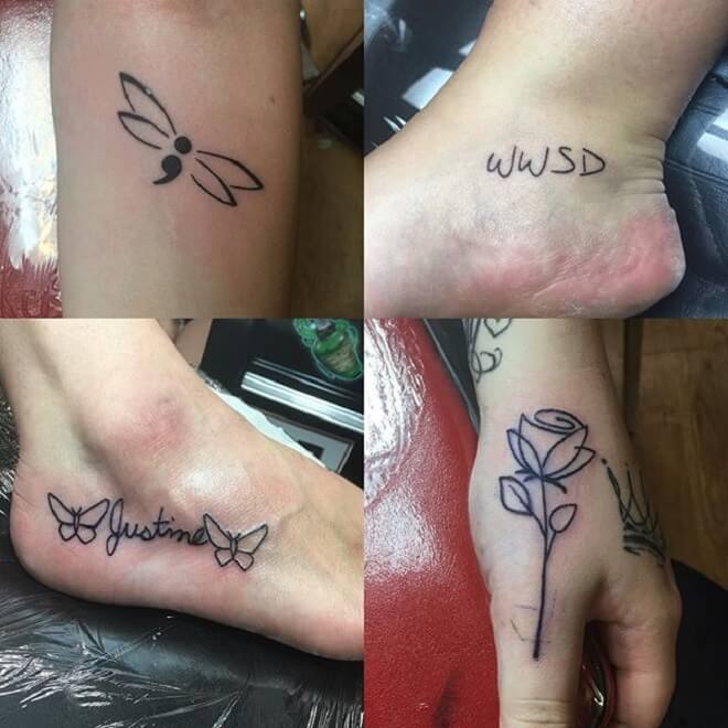 Popular Simple Girls Tattoos