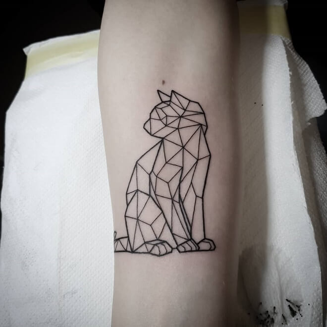 Poznan Cat Tattoo