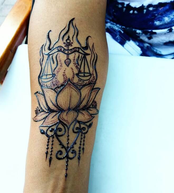 Pretty Libra Tattoo
