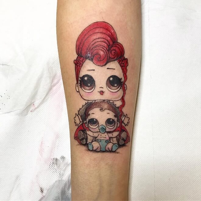 Redcolor Mom Tattoo