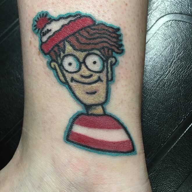 Samll Waldo Tattoos