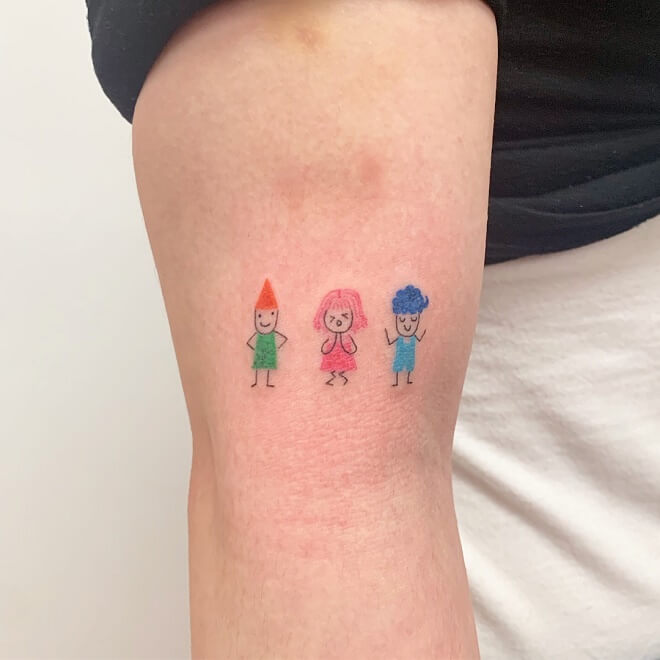 Simple Family Tattoo