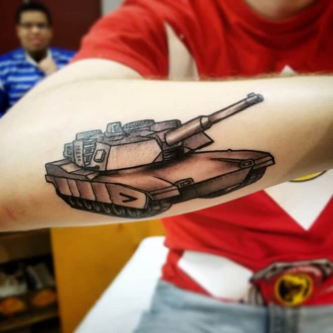 Tank Military Tattoo