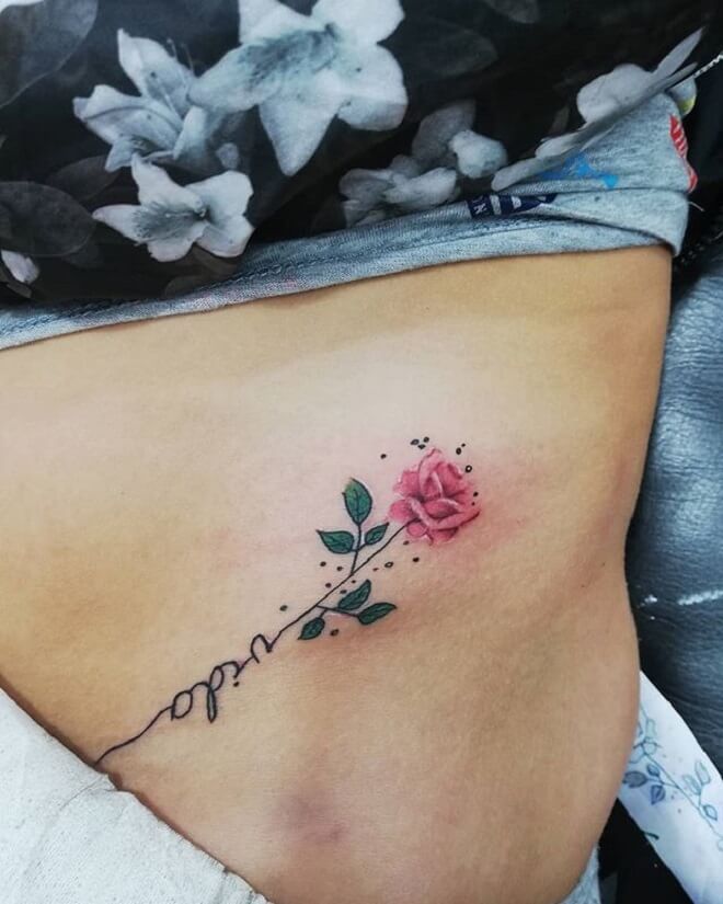 Tatuajes Bonitos Rose Tattoo