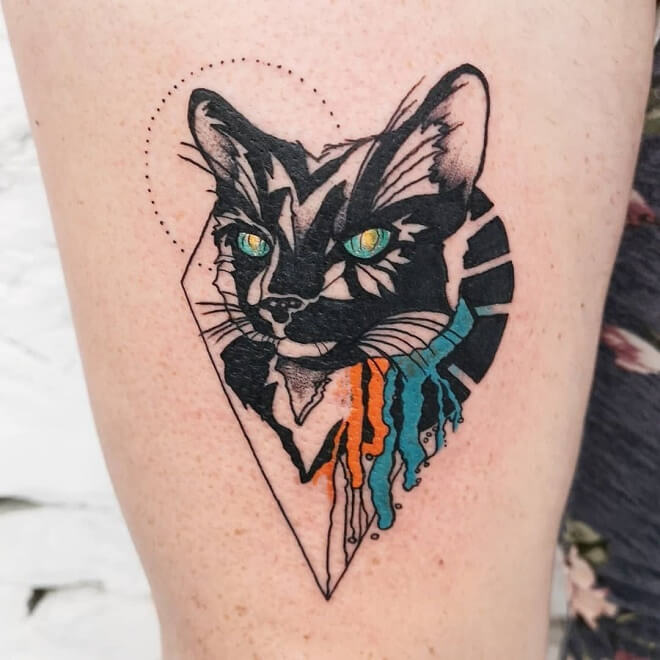 Toronto Cat Tattoo