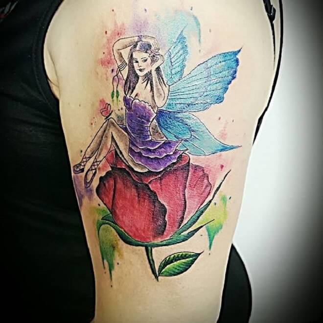 Watercolor Tattoo Art