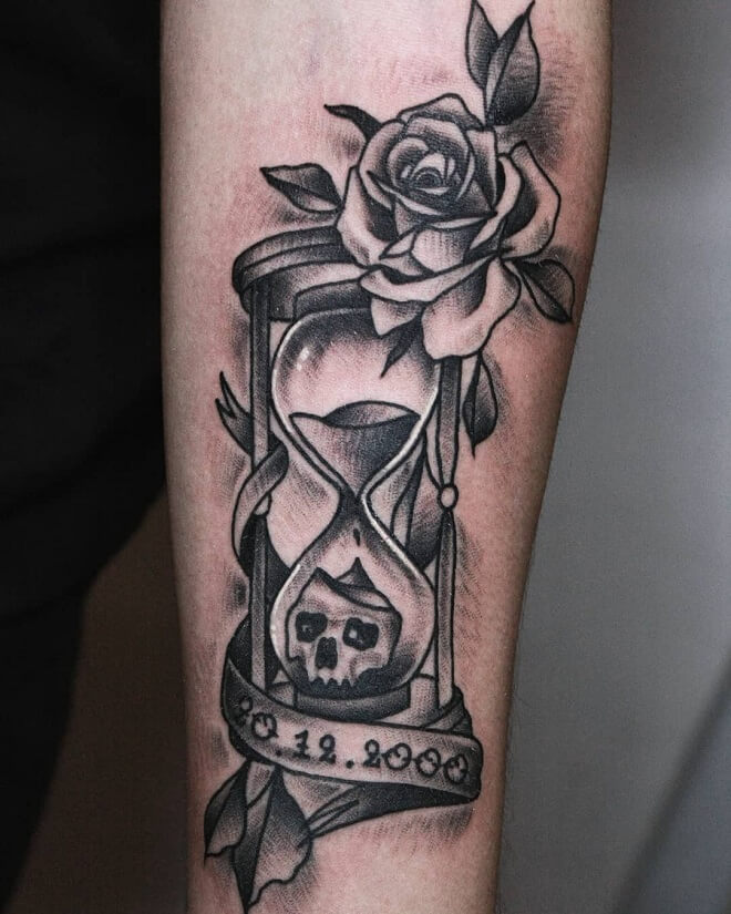 Hourglass Tattoos