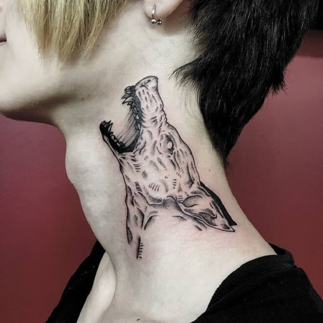 Wolf Tattoo Style