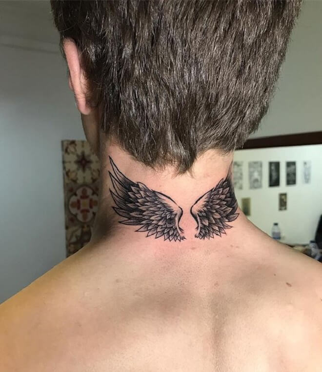 Amazing Neck Tattoo