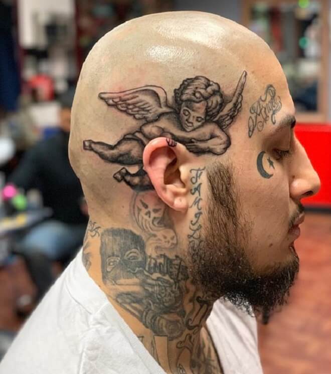 Angel Tattoo for Men