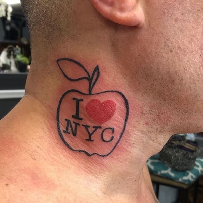 Apple Neck Tattoos