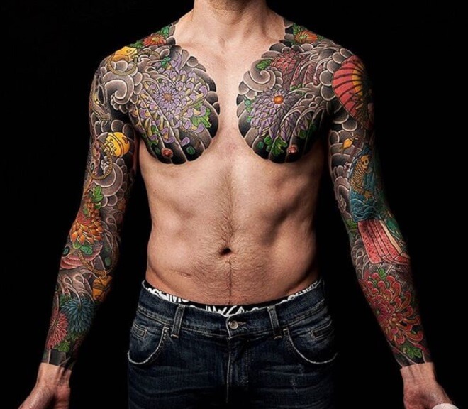 Color Tattoos for Men