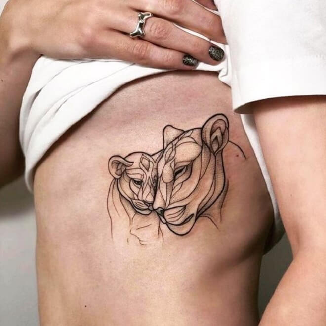 Cute Lion Tattoos