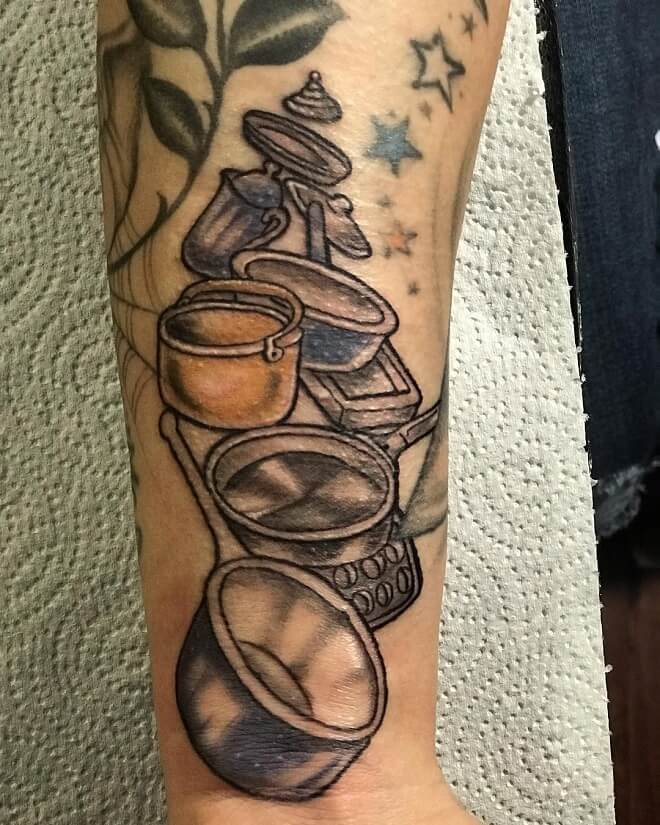 Dope Kitchen Tattoo