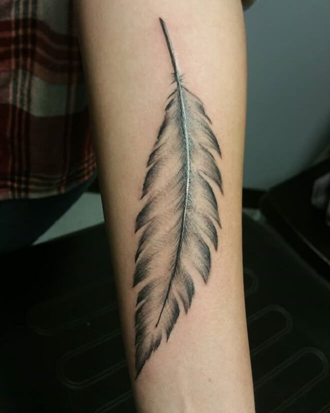 Feather Tattoo Art